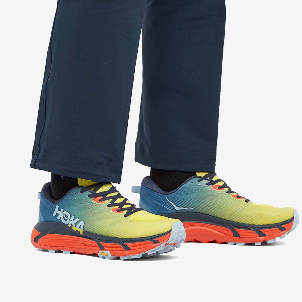 Hoka One One Mafate Speed 3 - Women's Trail Shoes - Blue - UK 821ZFGYTN